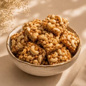 Kaju Chikki (జీడిపప్పు చిక్కీ)