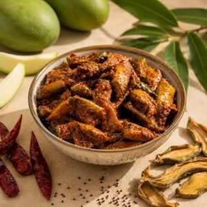 Dried Mango Pickle (ఎండు మామిడికాయ పచ్చడి)