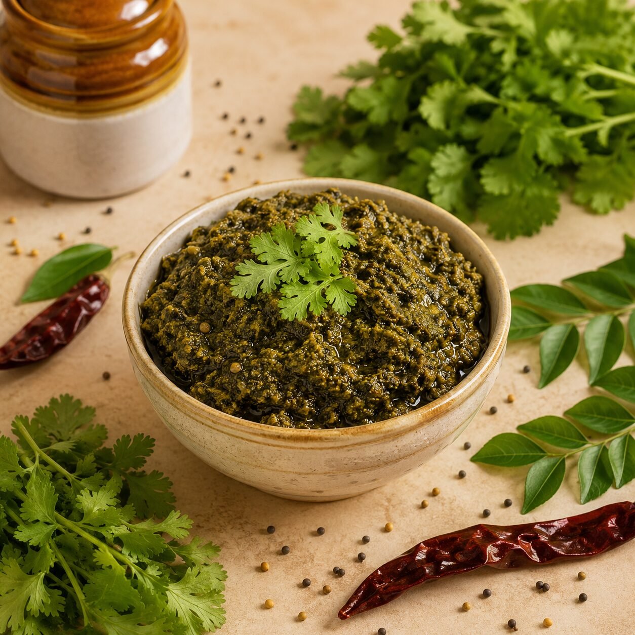 Home Coriander Pickle