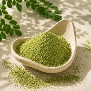 Munagaku / Drumstick leaves powder (మునగాకు పొడి)