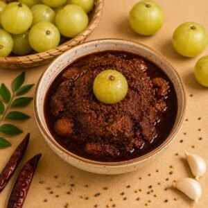 Amla Pickle (ఉసిరికాయ ఆవకాయ)