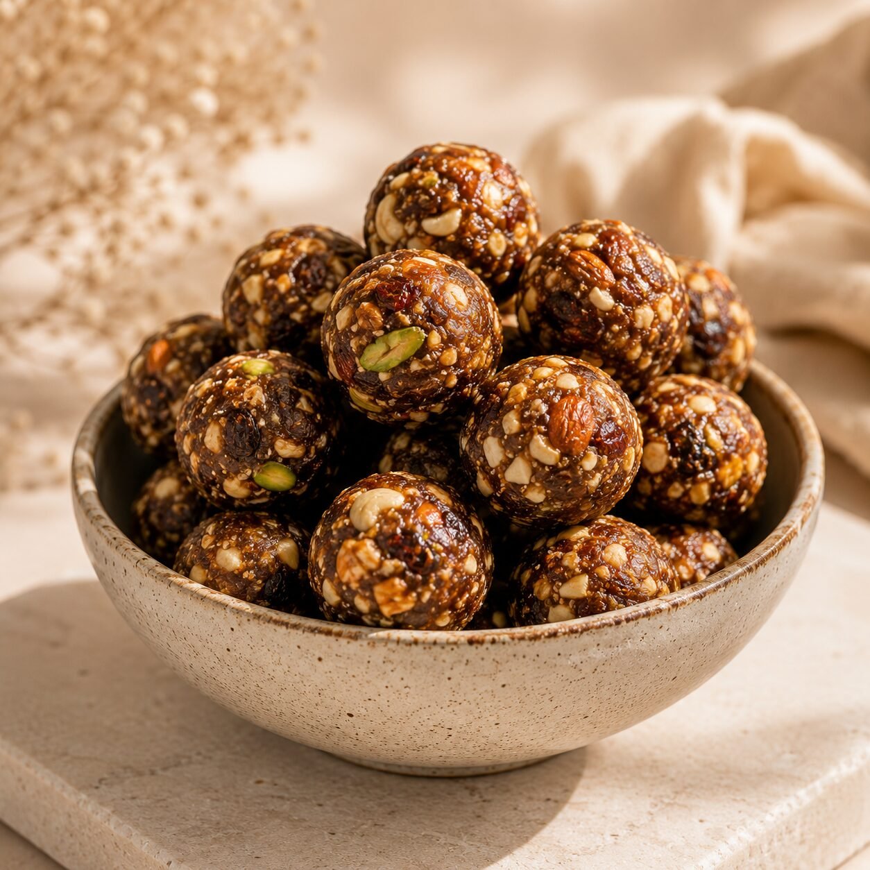 Home Dry Fruit Laddu