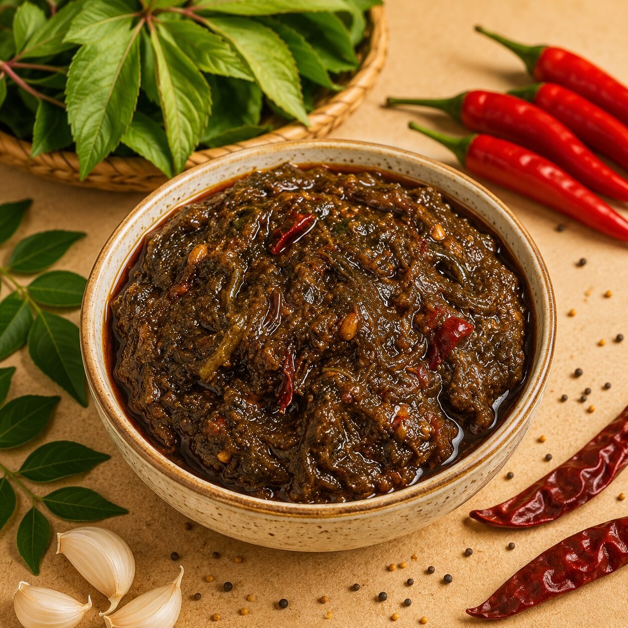 Home Gongura Red Chilli Pickle