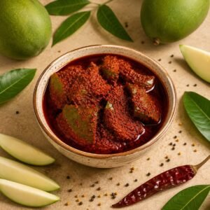 Mango Pickle (మామిడికాయ పచ్చడి)