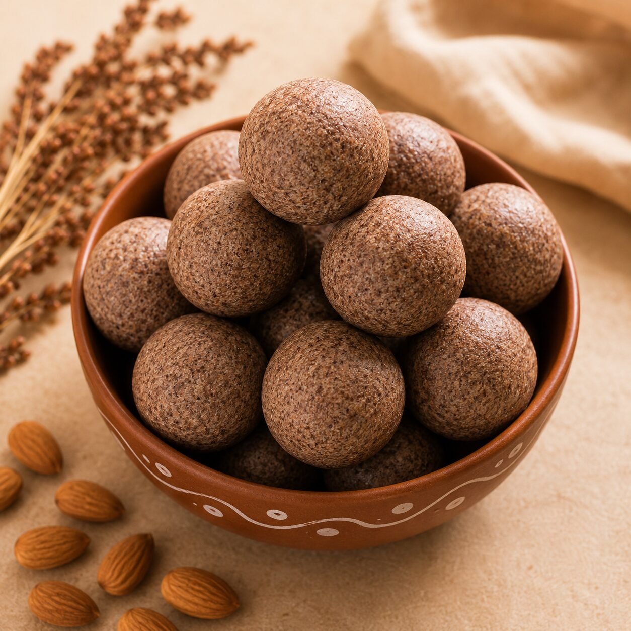 Home Ragi Laddu